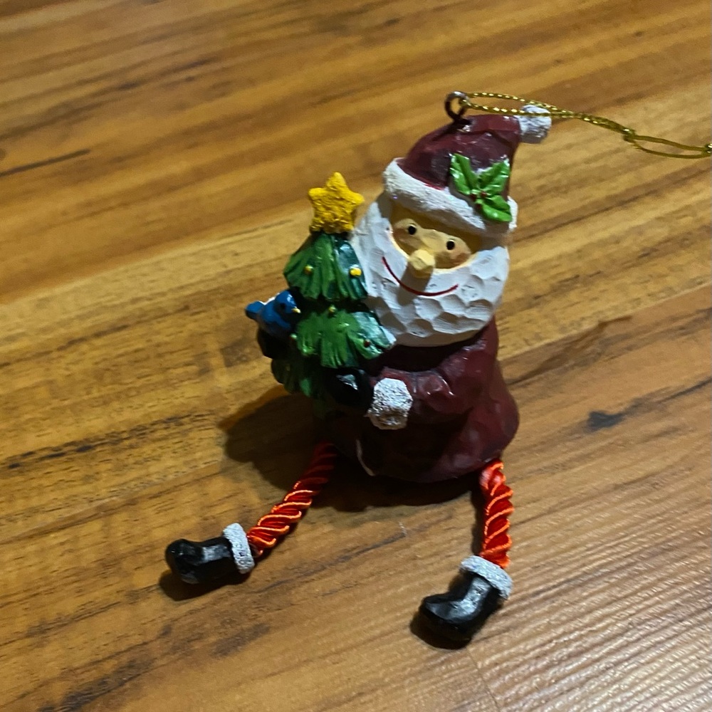 Ceramic Santa Clause Christmas 🎄 Ornament